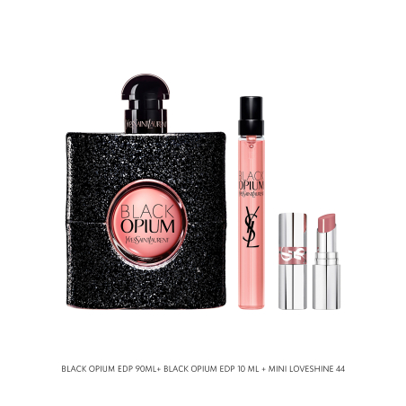 Estuche Black Opium Eau de Parfum con Barra de Labios Loveshine