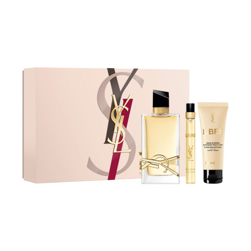 Set Libre Eau De Parfum 90 Ml + Mini 10 Ml + Body Lotion 50 Ml