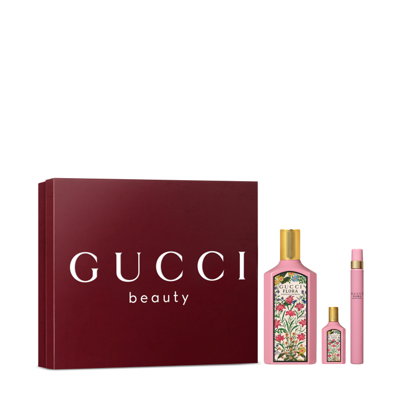 Set Gucci Flora Gorgeous Gardenia Eau De Parfum 100 Ml
