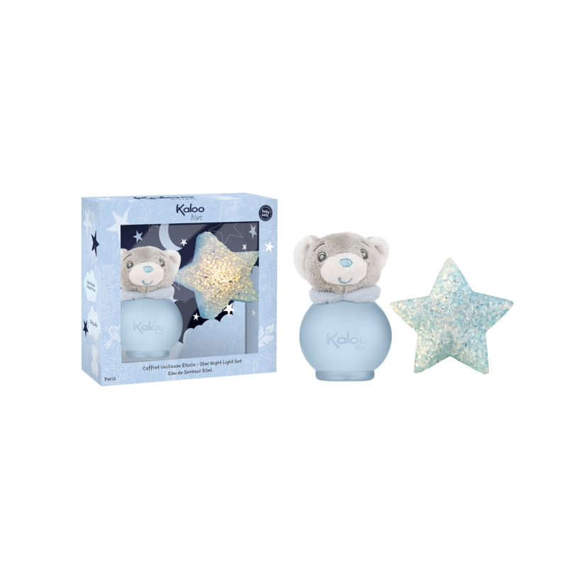 Set Kaloo Star Night Light Blue Eau De Senteur 50 Ml