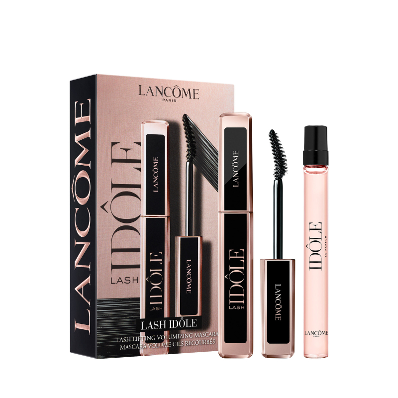 Set Lash Idôle Máscara De Pestañas + Perfume Idôle Mini 10 Ml