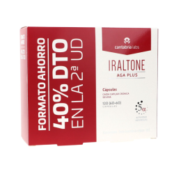 Iraltone Aga Plus Caída Capilar Cápsulas
