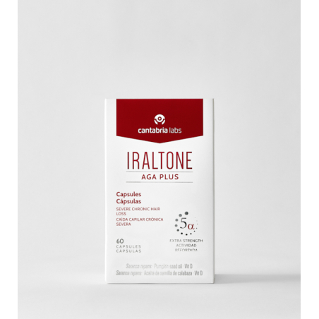 Iraltone Aga Plus Caída Capilar Cápsulas