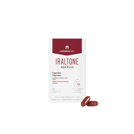 Iraltone Aga Plus Caída Capilar Cápsulas