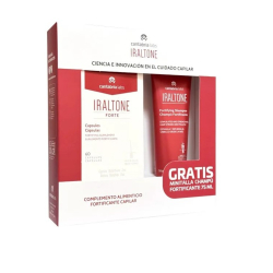 Set Iraltone Forte Cápsulas + Champú Fortificante