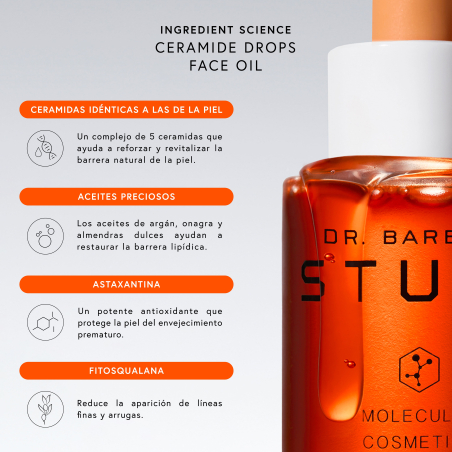Dra. Barbara Sturm Ceramide Drops Face Oil - Potenciador Multitarea