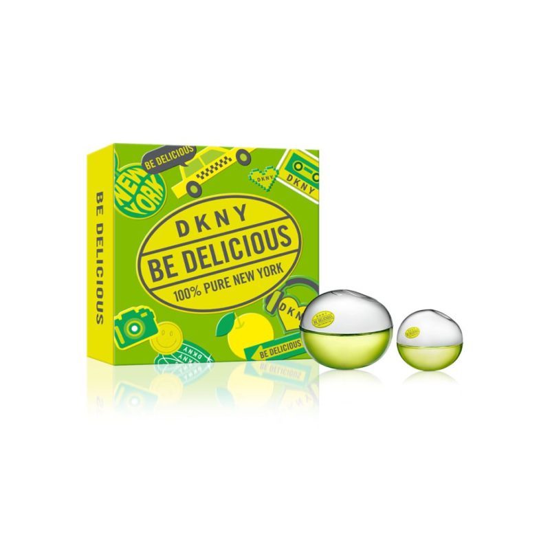 Set Dkny Be Delicious Eau De Parfum 100 Ml + Mini 30 Ml