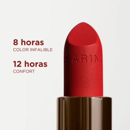 Joli Rouge Velvet Recarga Barra de Labios Mate de Clarins