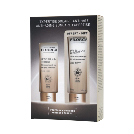 Set Uv Cellular-Protect Spf50 Rostro + Rostro y Cuerpo de Regalo