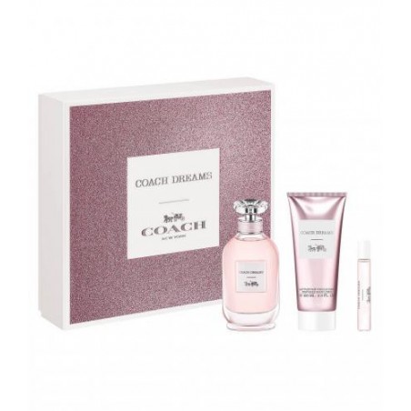 COFRE COACH DREAMS EDP V.90ML + MINI 7,5ML + BODY LOTION 100ML