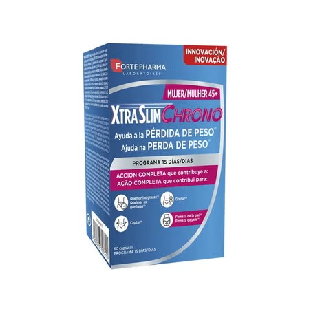 Xtra Slim Chrono Mujer+45 60 Cápsulas