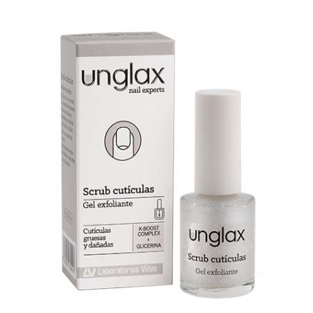 Unglax Scrub Cutículas Gel Exfoliante