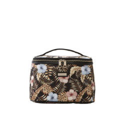 Tropical Large Beauty Box Black flowers