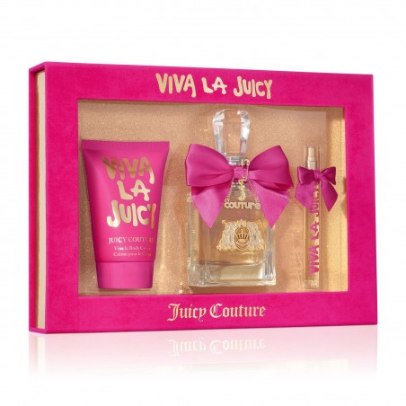 VIVA LA JUICY COFRE EDP V.100ML + CREMA CORPORAL 125ML + MINI V.10ML