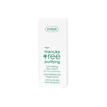 Manuka Crema Facial de Día para Piel Mixta o Grasa SPF 10