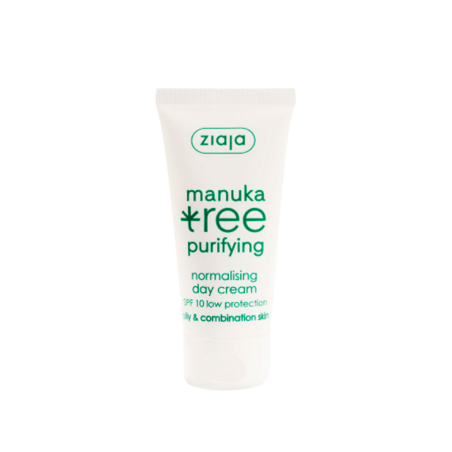 Manuka Crema Facial de Día para Piel Mixta o Grasa SPF 10