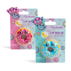 World Donut Lip Balm Keychain