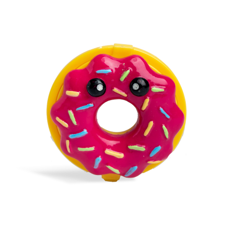 World Donut Lip Balm Keychain