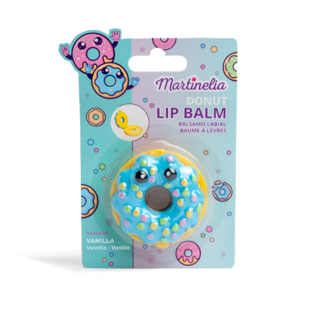 World Donut Lip Balm Keychain