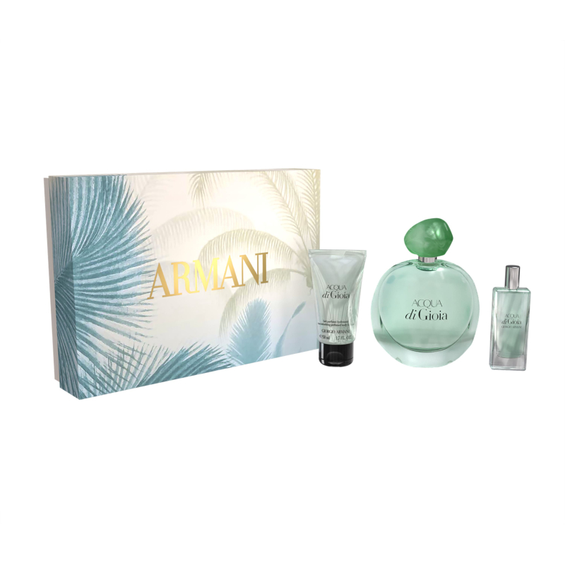 Set Acqua Di Gioia Eau De Parfum 100 Ml