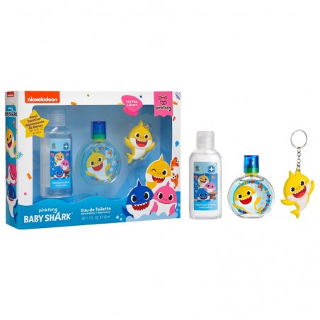 SET BABY SHARK EDT V.50ML + GEL DE MANOS 100ML + LLAVERO