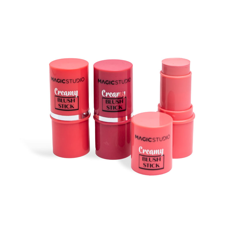 MAGIC STUDIO Shaky Blush Stick & Brush – Leichter Blush-Stick Für Natürliches Rouge
