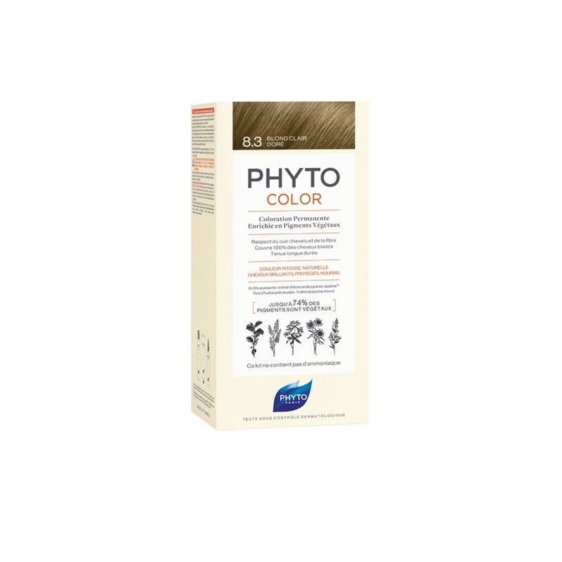 Phytocolor 8.3 Rubio Claro Dorado