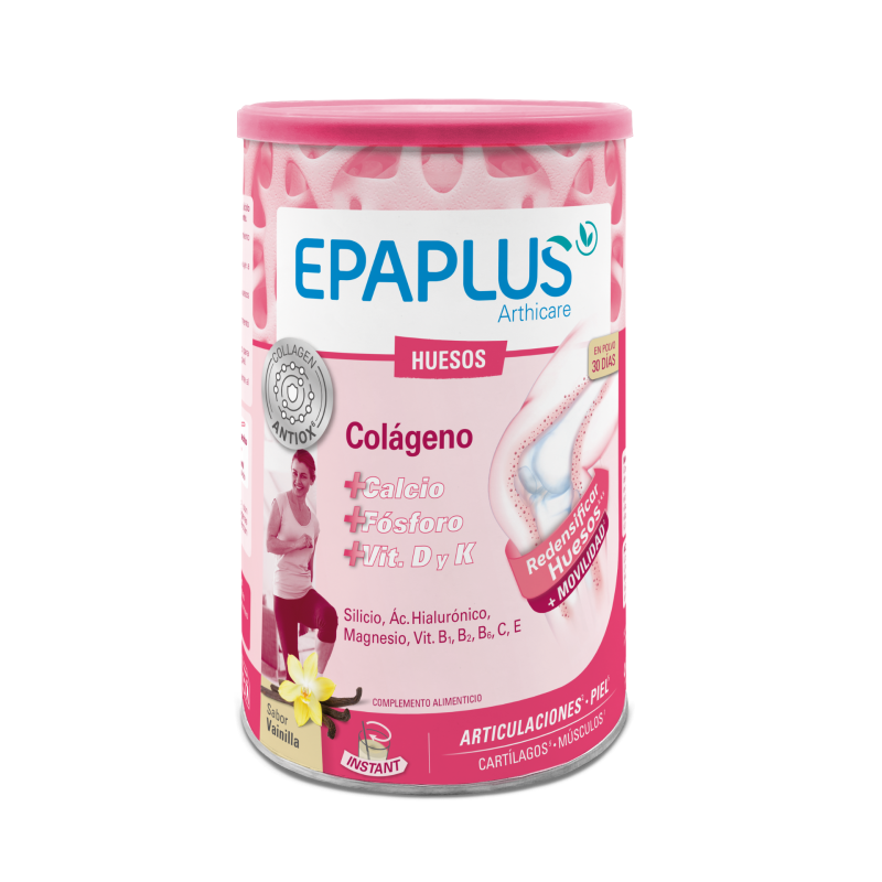 Epaplus arthicare colágeno huesos sabor vainilla
