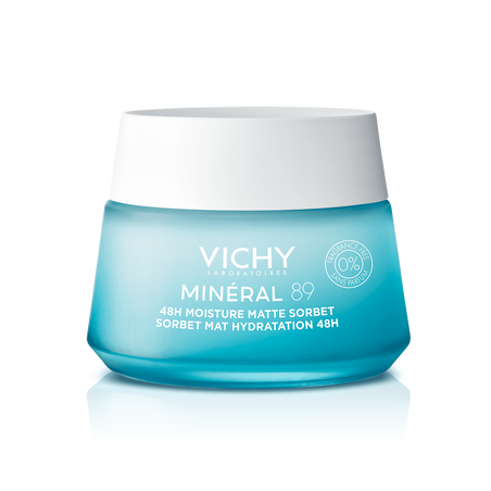 Minéral 89 Gel Sorbete Mate Hidratante 48H