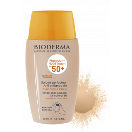 PHOTODERM NUDE SPF 50+ UVA 25 COLOR CLARO 40ML