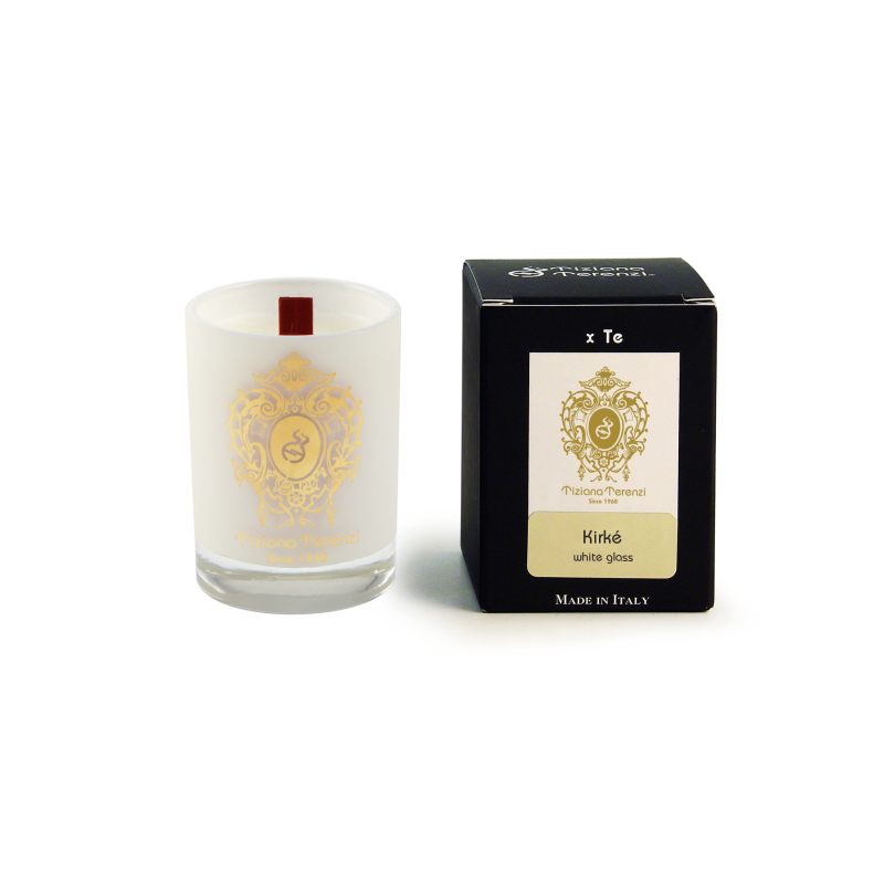 Kirke White Glass Candles 170 Gr
