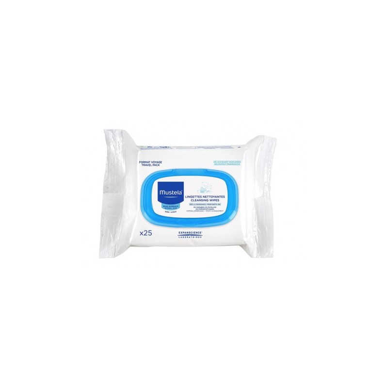 Toallitas limpiadoras facial y corporal