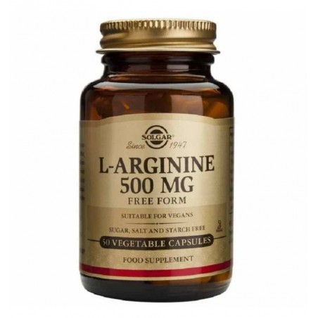 L-ARGININA 500 MG CÁPSULAS VEG