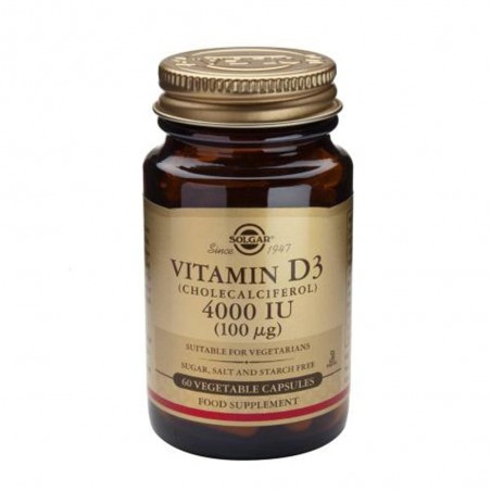 VITAMIN D3 4000 UI (100MCG) (COLECAL) CÁPSULA VEGETAL