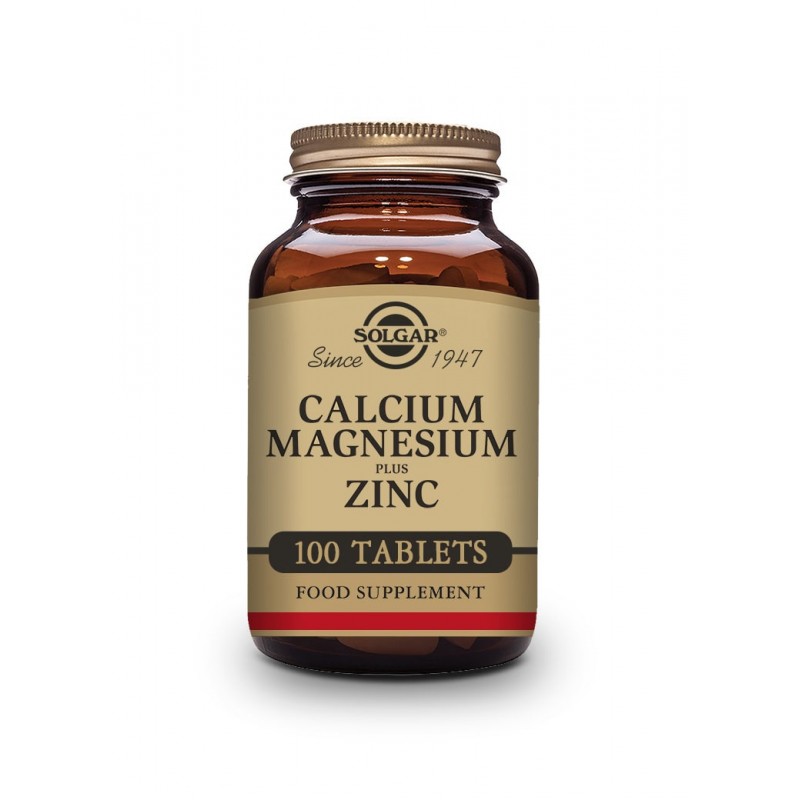 Calcio / magnesio plus zinc 100 comprimidos