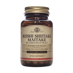 REISHI SHIITAKE MAITAKE CÁPSULAS VEGETALES