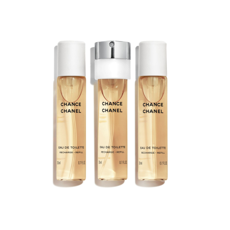CHANCE EAU DE TOILETTE TWIST AND SPRAY 3X20ML