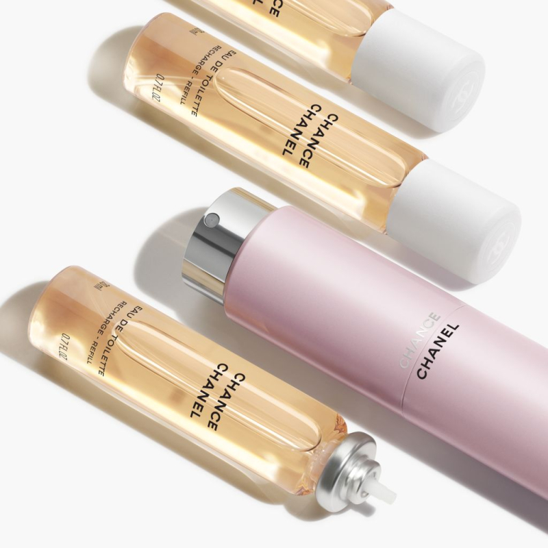 CHANEL CHANCE Eau de Toilette 3本セット CHANCE EAU DE TOILETTE TWIST AND SPRAY 3X20ML de CHANEL