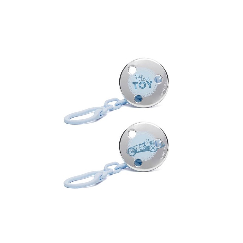 Broche pinza azul jewel