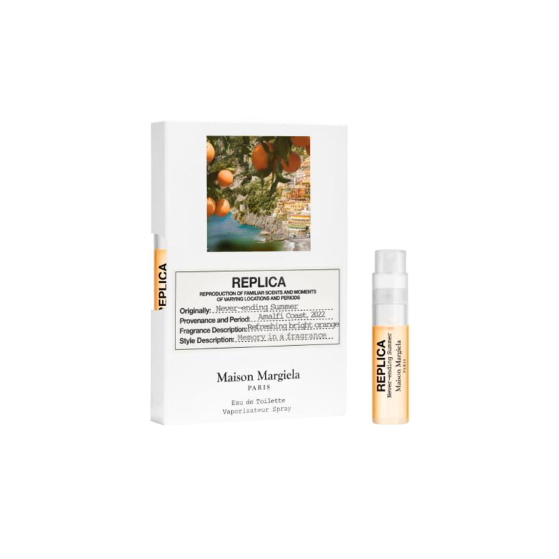 Muestra Maison Margiela Replica Never Ending Summer 1.2 ml
