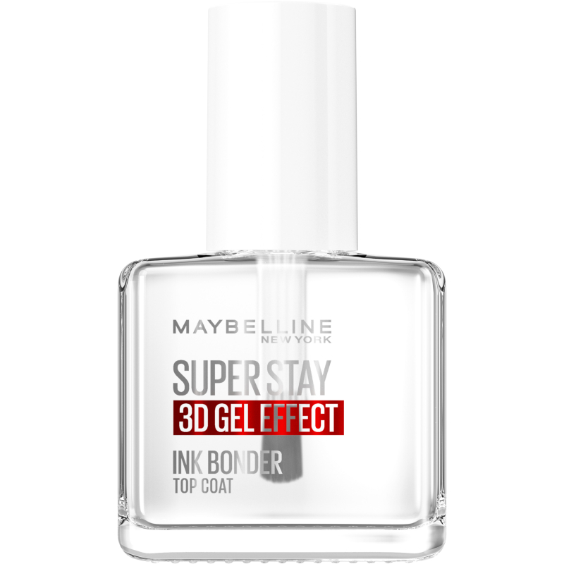Super Stay Ink Nail Bonder 3d Gel Effect Top Coat