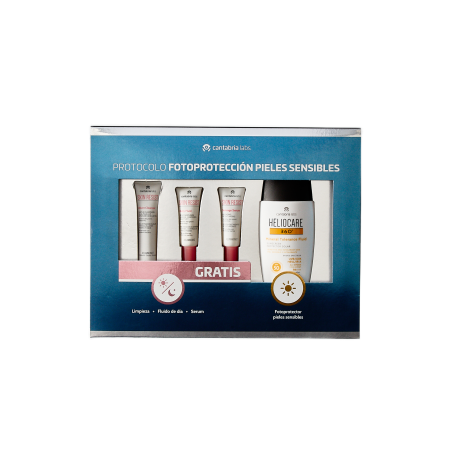 Set Heliocare 360º Mineral Tolerance Fluido Spf50 + Regalos