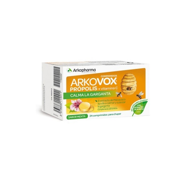 arkovox propolis  vitamina c 24 comprimidos