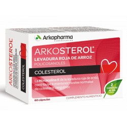 ARKOSTEROL LEVADURA ROJA DE ARROZ 120 CÁPSULAS