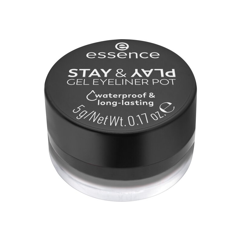 Stay & Play Gel Eyeliner Pot 01 Black