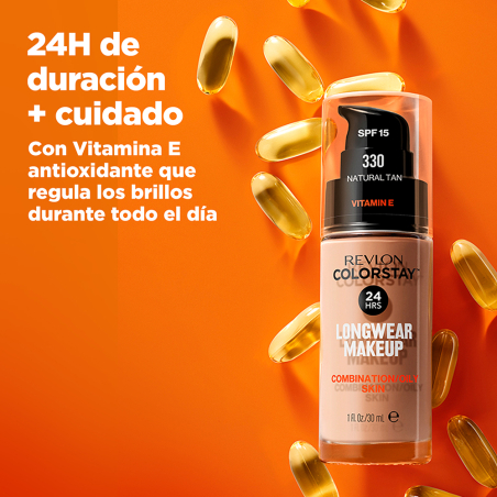 Colorstay Makeup Piel Mixta y Grasa Spf15