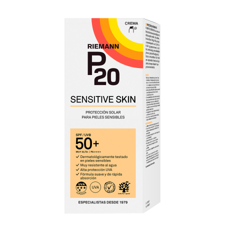 Protección Solar Suave para Pieles Sensibles de P20