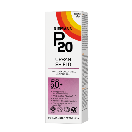Riemann P20 Fotoprotector Facial Urban Shield Sp50+