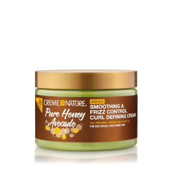 Pure Honey Hair Food Smoothing & Frizz Control Curl Defining Cream