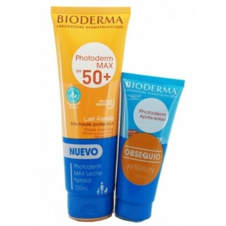 PACK SOLAR PHOTODERM MAX LECHE FAMILIAR  250ML+ AFTER SUN GRATIS